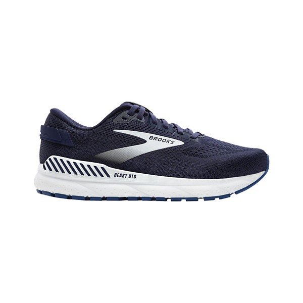 Men's Brooks Beast GTS 24 Running Shoes 11 Regular Peacoat/True Navy/White