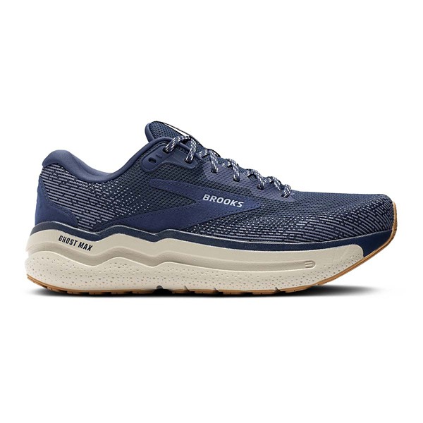 Men's Brooks Ghost Max 2 Running Shoes 7 Regular Peacoat Stone
