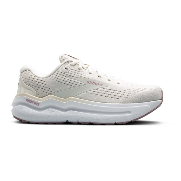 Women's Brooks Ghost Max 2 Running Shoes 7.5 Regular Coconut Milk/Grey/Zephyr