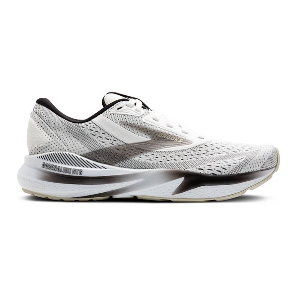 Women's Brooks Adrenaline GTS 24 Running Shoes 9.5 Regular White/Black