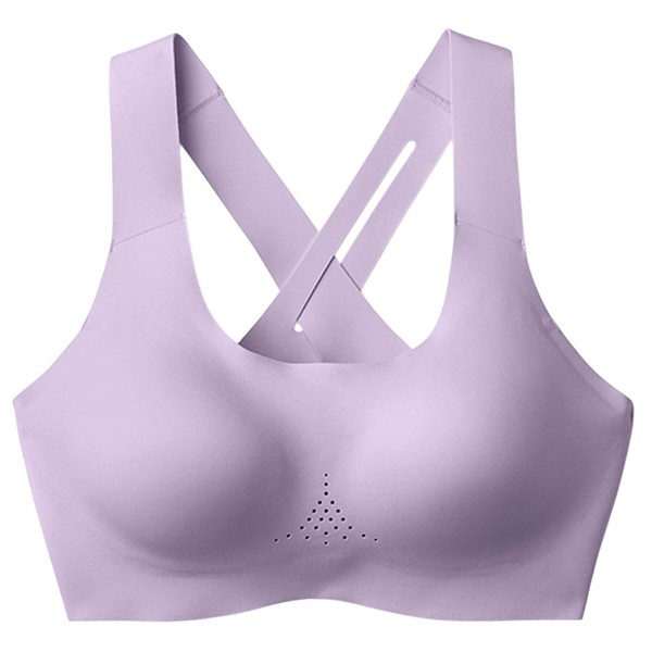 Women's Brooks Running Crossback 2.0 Sports Bra 36 A/B Orchid