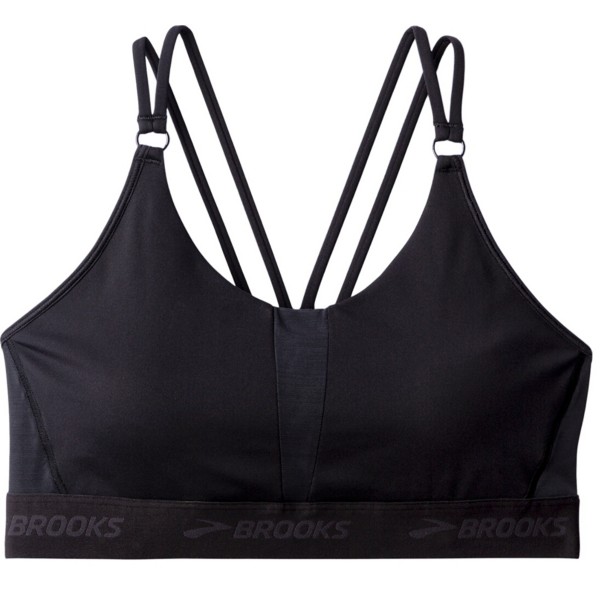Women's Brooks Running Plunge 3.0 Sports Bra Large Black