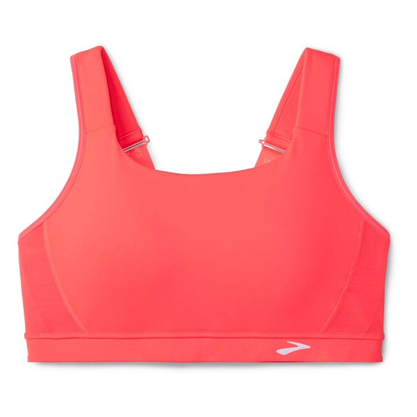 Women's Brooks Running Convertible Sports Bra 32 E Neo Cayenne
