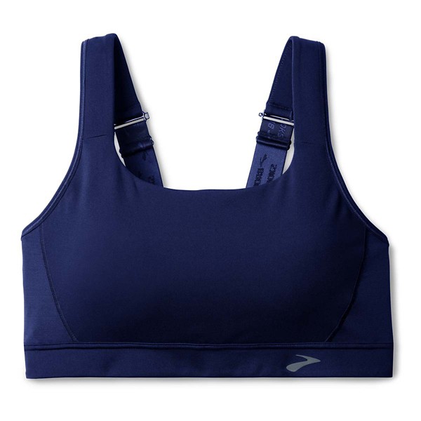 Women's Brooks Running Convertible Sports Bra 32 DD Midnight