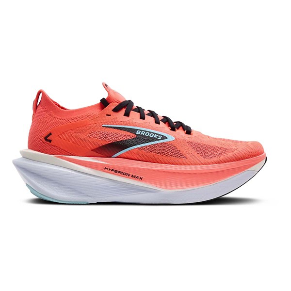Men's Brooks Hyperion Max 3 Running Shoes 10 Regular Fiery Coral/Black