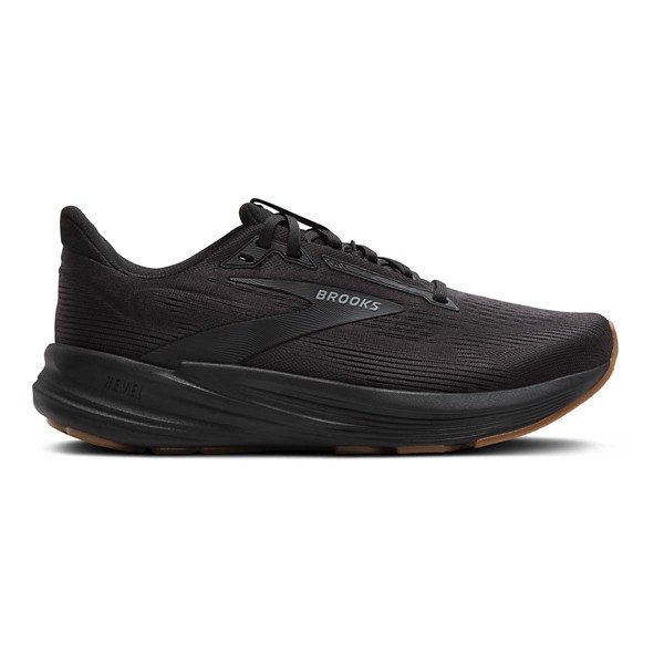 Men's Brooks Revel Running Shoes 8 Regular Black/Black