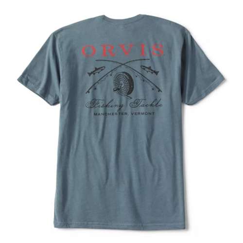 Men's Orvis Vintage Crossed Rods Logo Fly Fishing T-Shirt
