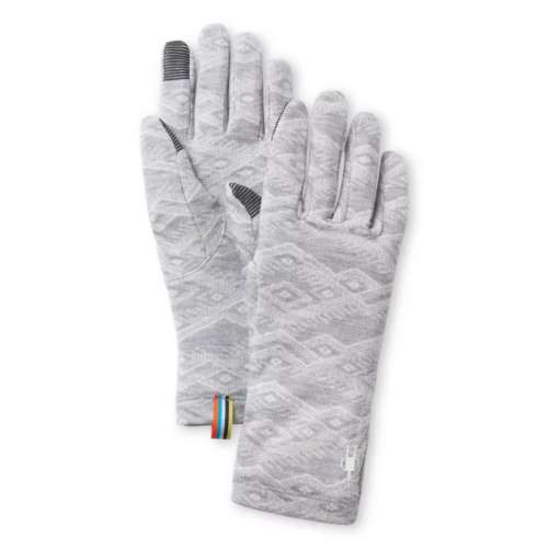 Women's Smartwool Thermal Merino Pattern Gloves