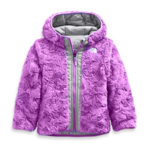 Baby Girls' The North Face Reversible Mossbud Swirl Hooded Jacket
