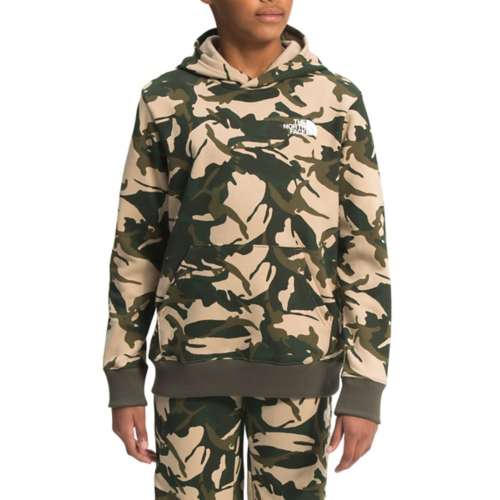 Boys' The North Face Printed Camp Fleece Pullover Hoodie