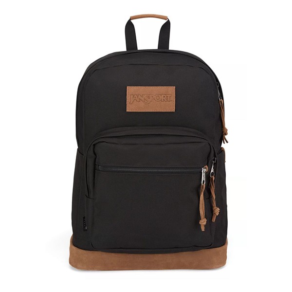 Photos - Backpack JanSport Right Premium  Black Black 19544170568 