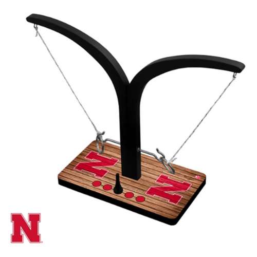 Victory Tailgate Nebraska Cornhuskers Hook & Ring Battle Game