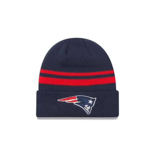 Buffalo Bills Men's New Era Cheer Cuffed Pom Knit Hat