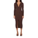 Women's Hem & Thread Corduroy Square Neck Dress