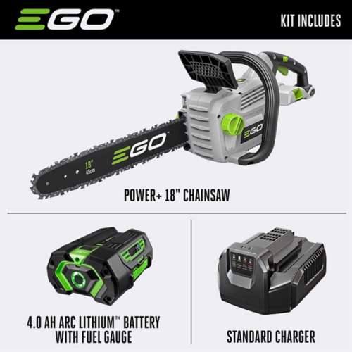EGO Power+ CS1803 18 in Battery Chainsaw Kit - Battery and Charger Included