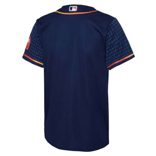 Houston Astros Big & Tall Pop Fashion Jersey - Black