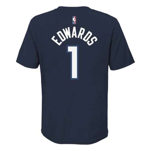 Nike Kids' Minnesota Timberwolves Anthony Edwards Name & Number T-Shirt