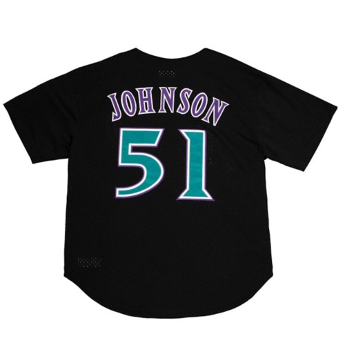 Mitchell and Ness Arizona Diamondbacks Randy Johnson #51 1999 Batting Practice Jersey