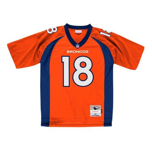 Mitchell & Ness Men's Peyton Manning Orange Denver Broncos 2015 Legacy Replica Jersey