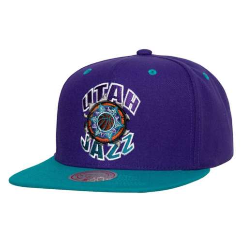 Mitchell and Ness Utah Jazz Breakthrough Adjustable Hat