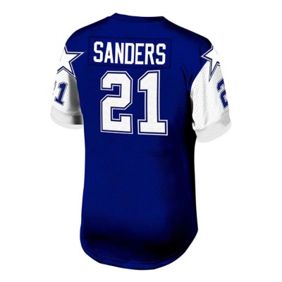 Men's Mitchell & Ness Deion Sanders Royal Dallas Cowboys