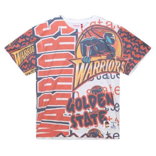 Mitchell and Ness Golden State Warriors Jumbotron T-Shirt