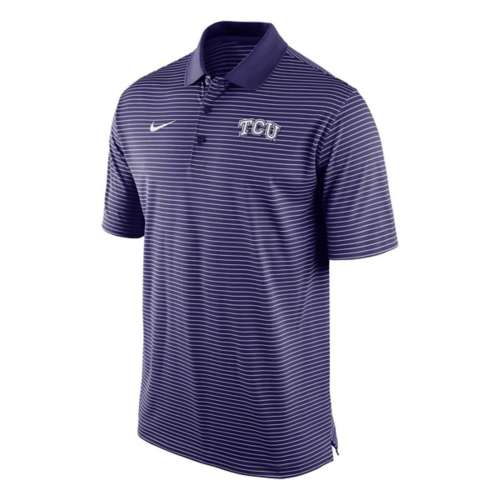 nike sneakers TCU Horned Frogs Stadium Stripe Polo