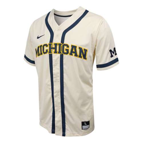 Nike Michigan Wolverines Replica Baseball Jersey