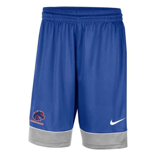 Detroit Lions Athletic Team Shorts, Rainstorm Blue/Metallic Silver