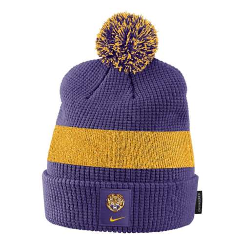 Nike LSU Tigers Sideline Pom Beanie