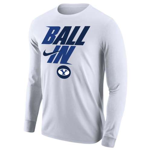 Nike BYU Cougars Ball In Long Sleeve Shirt