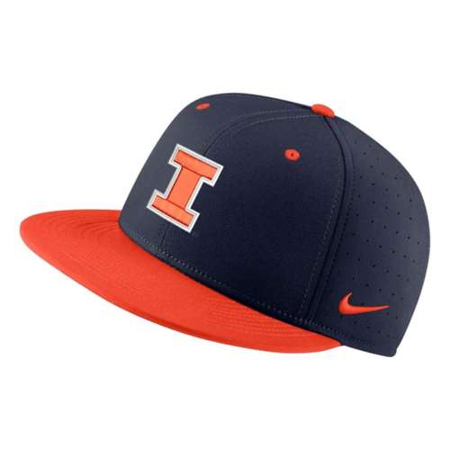 Nike Illinois Fighting Illini True Baseball Fitted Hat