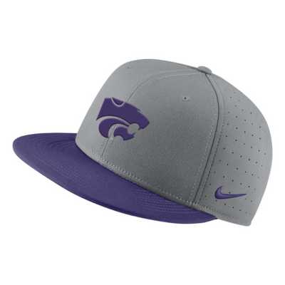 Purple Nike East Carolina Patch Hat with Gold Rope and White Mesh