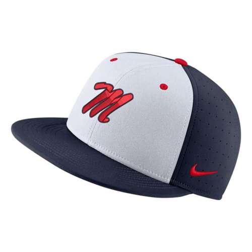 Nike Mississippi Rebels True Baseball Fitted Hat