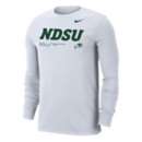Nike North Dakota State Bison Sideline Team Issue Long Sleeve T-Shirt