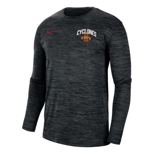 Nike Iowa State Cyclones Sideline Velocity Long Sleeve T-Shirt