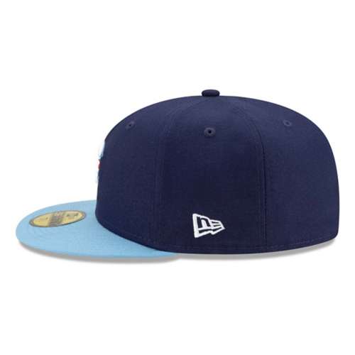 Atlanta Braves Powder Blues Pastel Blue 59FIFTY Fitted Cap