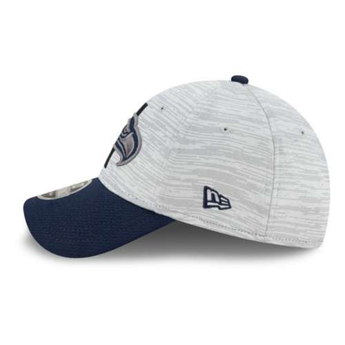 Men's Seattle Seahawks New Era Heathered College Navy Training