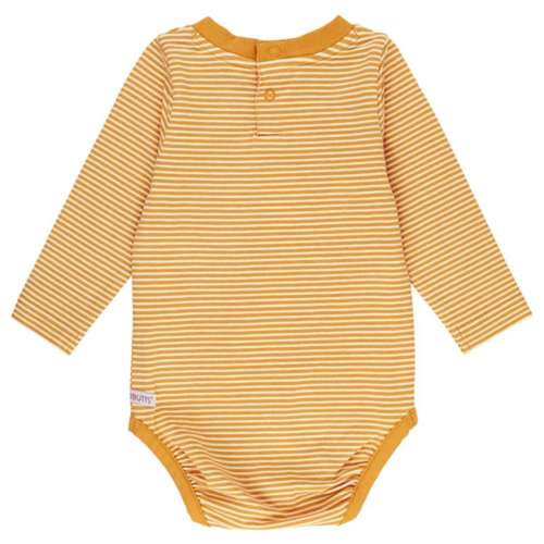 Baby RuggedButts Stripe Knit Long Sleeve Onesie