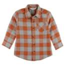 Baby Boys' RuggedButts Checkered Plaid Long Sleeve Button Up Shirt