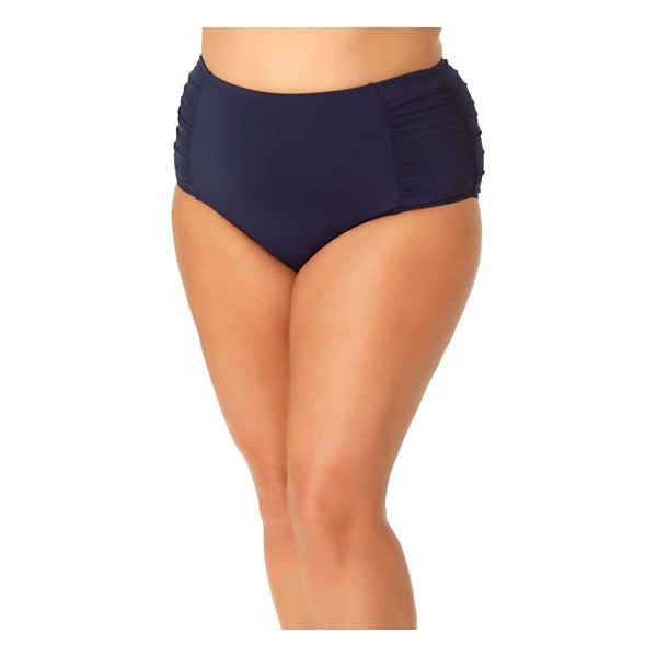 Women's Anne Cole Plus Shirred Tummy Control Bikini Bottom product image