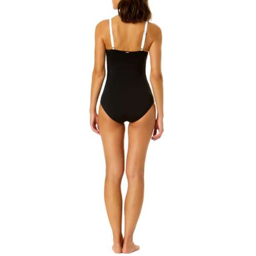 Women's Anne Cole Mesh Insert One Piece Swimsuit