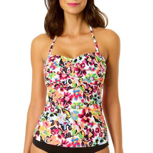 Women's Anne Cole Twist Bandeau Swim Tankini | SCHEELS.com