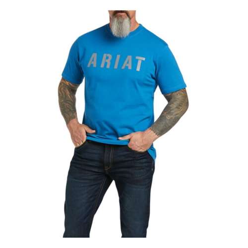 Men's Ariat Rebar Strong Block T-Shirt