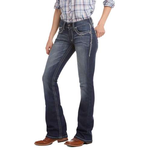 Women's Ariat Real Entwined Slim Fit Bootcut shift