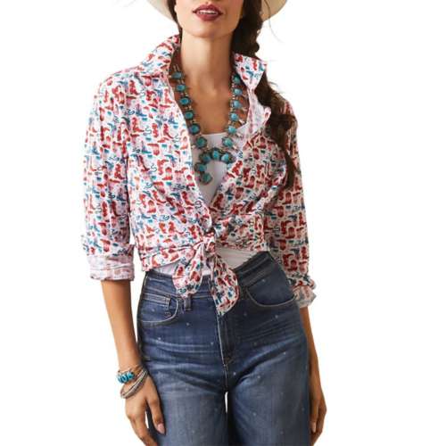 Women's Ariat Resist Kirby Long Sleeve Button Up Shirt