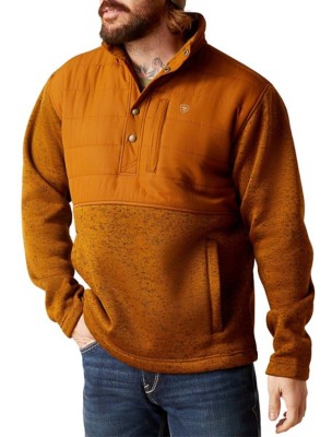 Men's Ariat Caldwell Reinforced Sweater 1/4 Snap Pullover