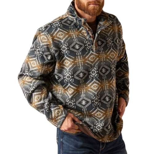 Men's Ariat Wesley Sweater 1/4 Snap Pullover