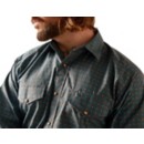 Men's Ariat Bordrock Snap Long Sleeve Button Up Shirt