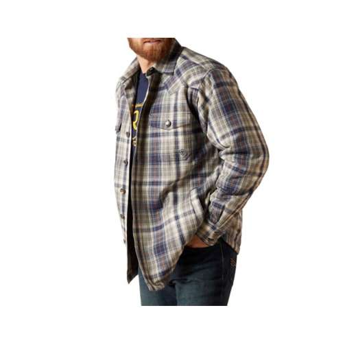 Men's Ariat Hoover Jacket Long Sleeve Button Up Shirt